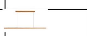 Luminaria Lineal KT7003 — Travertino Puro