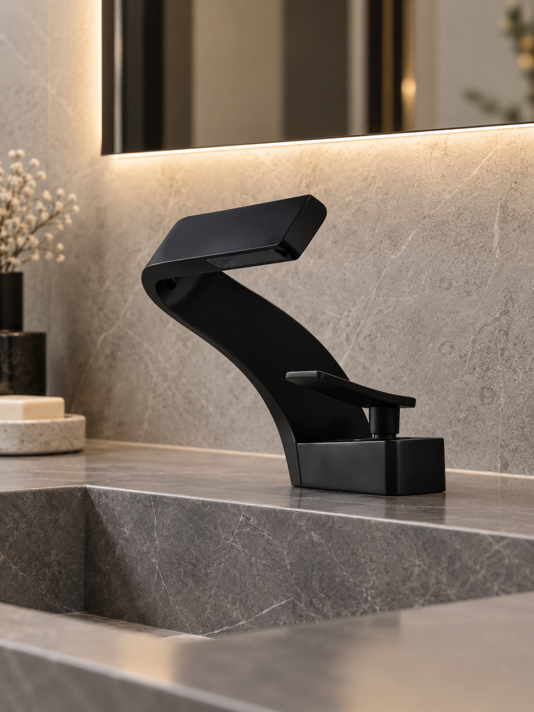 Grifo Escultural Zeta KS6-47 — Negro